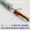 [알파와이어] AlphaWire 1215C 5C 24AWG 산업용케이블 (길이 옵션)