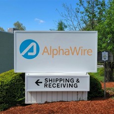 [알파와이어] AlphaWire GRP-120-1-1/4 SLATE  EXPANDABLE SLEEVING SLATE
