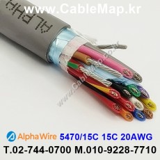 AlphaWire 5470/15C, Slate 15C 20AWG 알파와이어 150미터