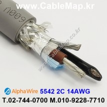 AlphaWire 5542, Slate 2C 14AWG 알파와이어 30미터