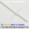 AlphaWire 5855, White 1C 22AWG 알파와이어 30미터